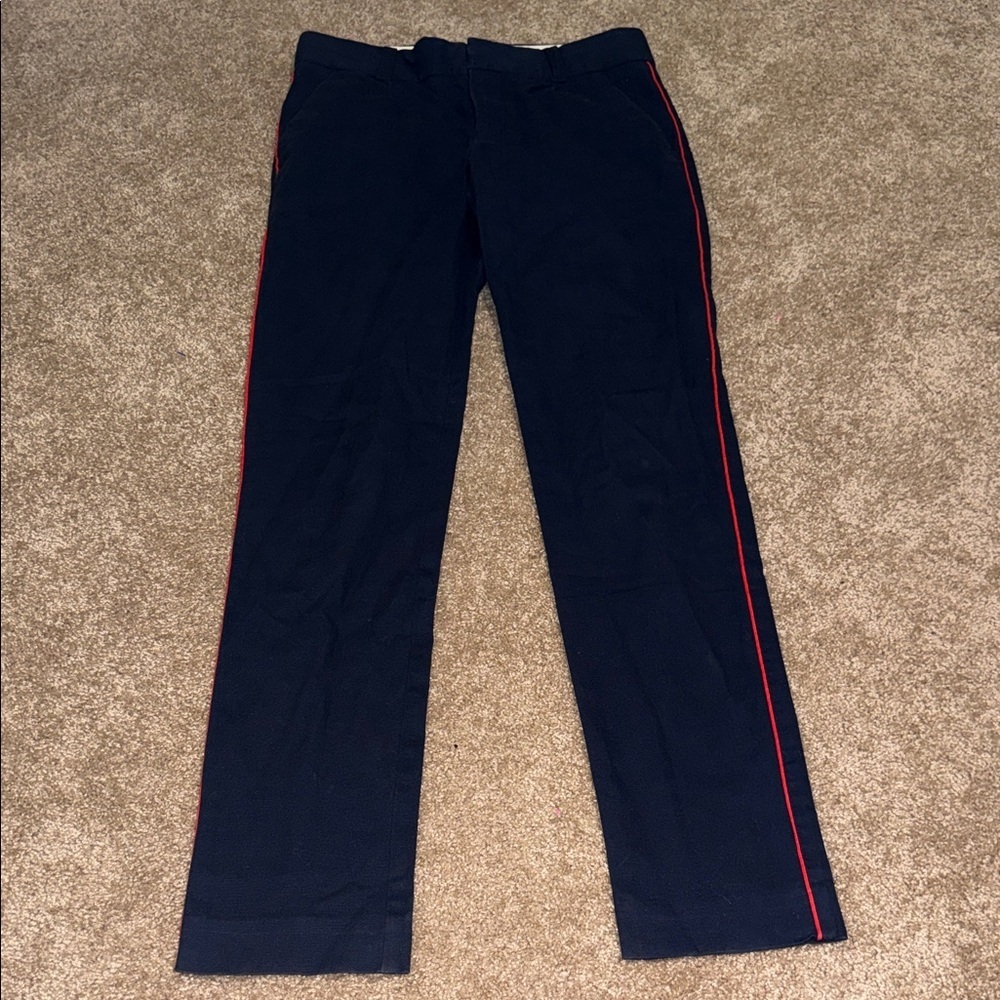 Juicy Couture Dark Blue Pants with Red Accent Stripe - size 2 - B12